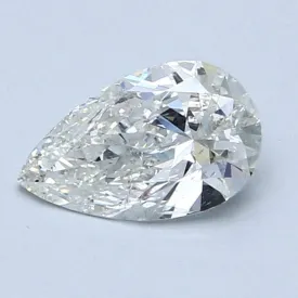 0.90 Carat H SI2 Pear Diamond