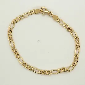 18K Childs Figaro Bracelet