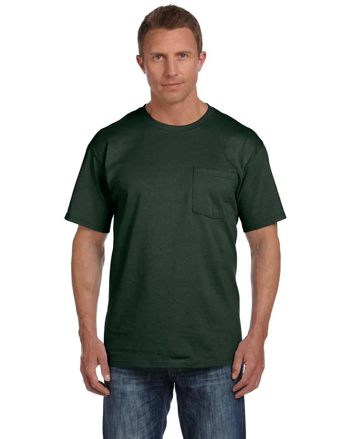 Adult Hd Cotton� Pocket T-Shirt