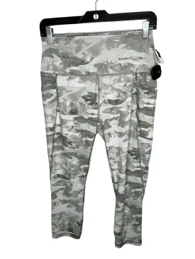 Athletic Leggings By Rbx In Camoflauge, Size: L