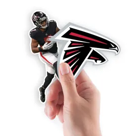 Atlanta Falcons: Bijan Robinson Minis        - Officially Licensed NFL Removable     Adhesive Decal