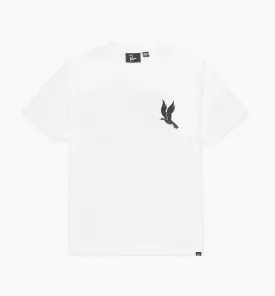 by Parra P Grabber T-shirt 'White'