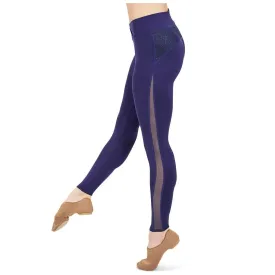 Capezio Adult's Cosmos Cross Front Legging - Black ONLY