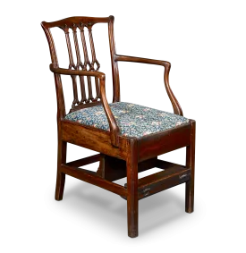 Chippendale-Style Metamorphic Library Chair