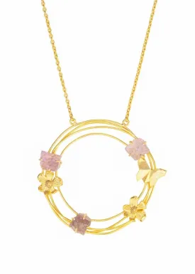 Circle of Flowers Neckpiece