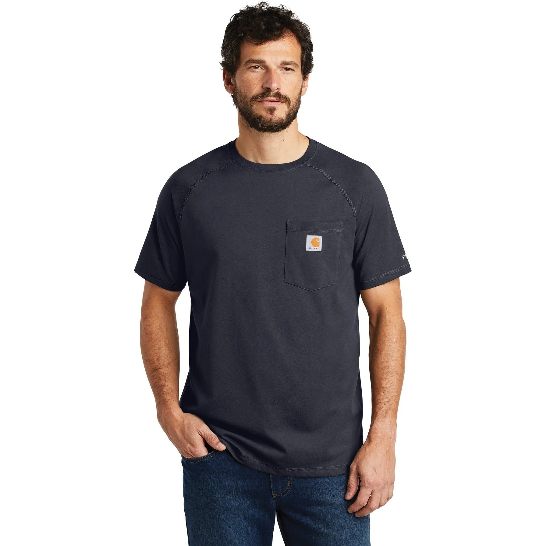 CLOSEOUT - Carhartt Force Cotton Delmont Short Sleeve T-Shirt