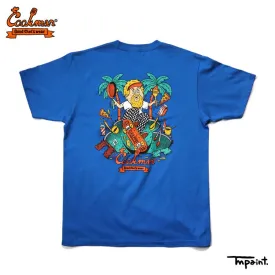 Cookman Tees - TM Paint Venice Beach Skatepark : Blue