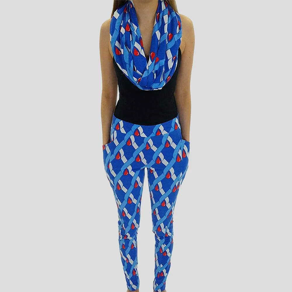 Diabetes Awareness Adults Leggings [FINAL SALE]