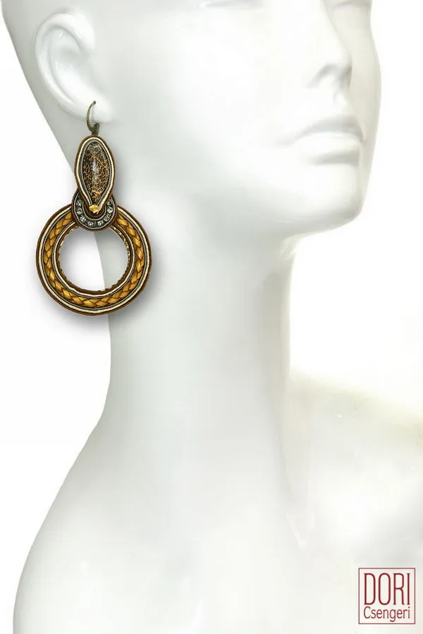 Goddess Hoop Earrings