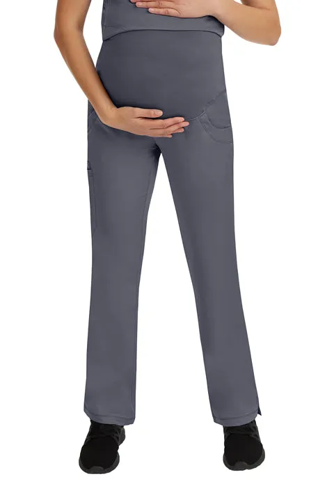 HH Works by Healing Hands Women's Rose Maternity Yoga Scrub Pant 9510