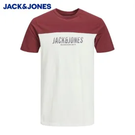 Jack & Jones Eden Blocking Red T-Shirt Red