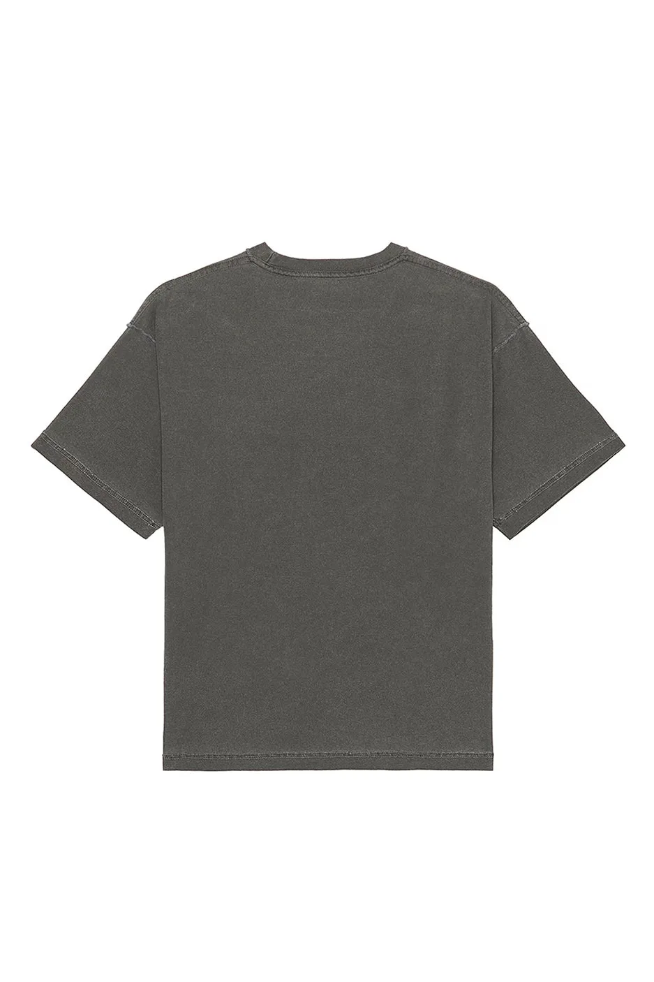 John Elliott Reversed Cropped Tee 'Washed Black'