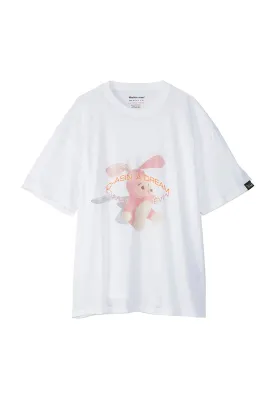 Martine Rose Oversized Noisy Bunny Tee 'White'