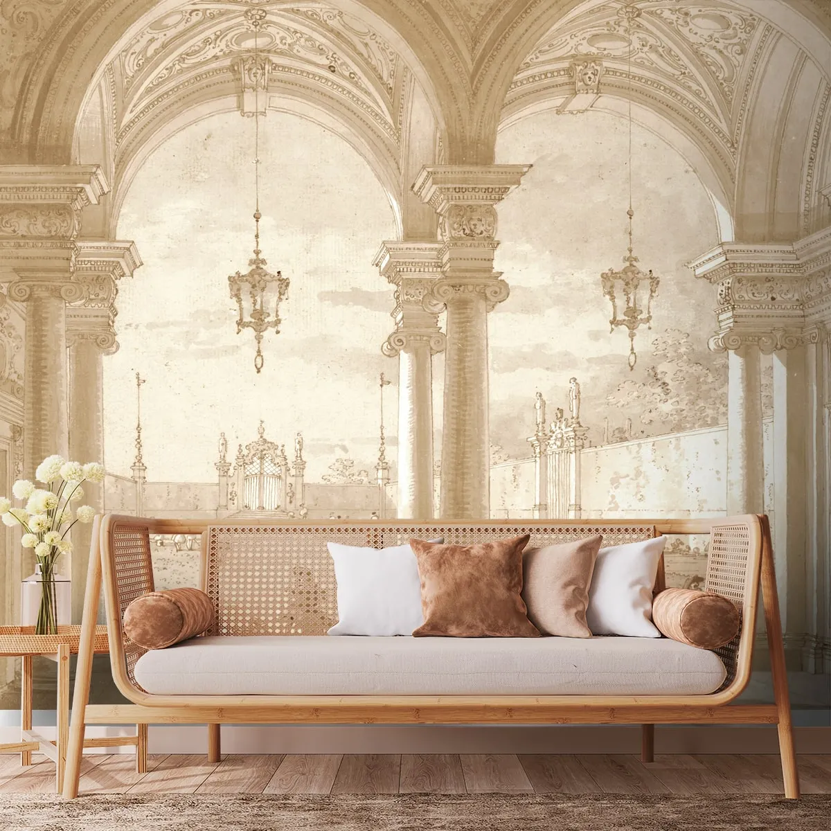 Medieval Majesty European Theme Wall Wallpaper