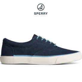 Men's SeaCycled™ Striper II Palm Sneaker Navy (STS25178)