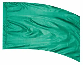 POLY CHINA SILK - RECTANGLE - KELLY GREEN