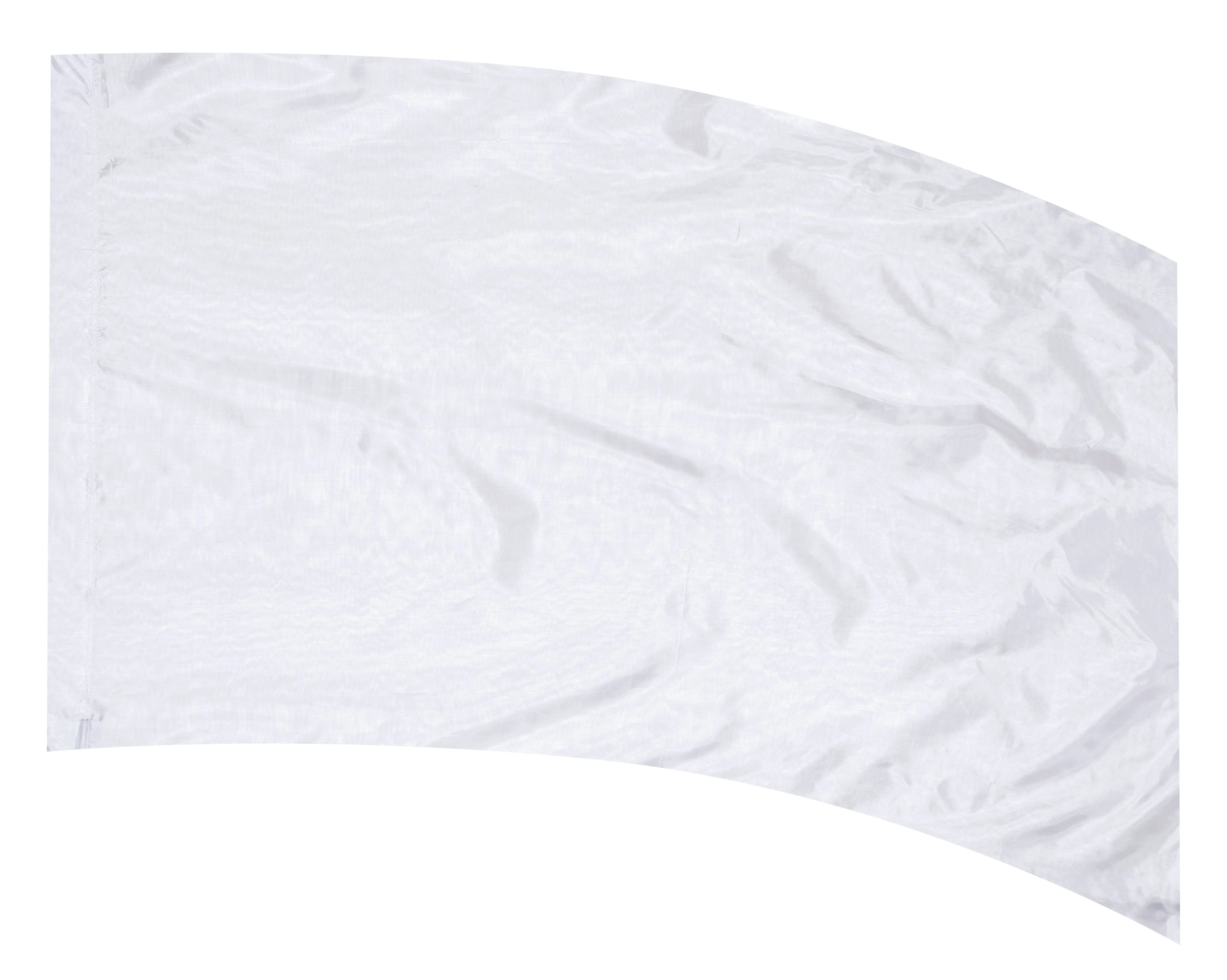 POLY CHINA SILK - RECTANGLE - WHITE