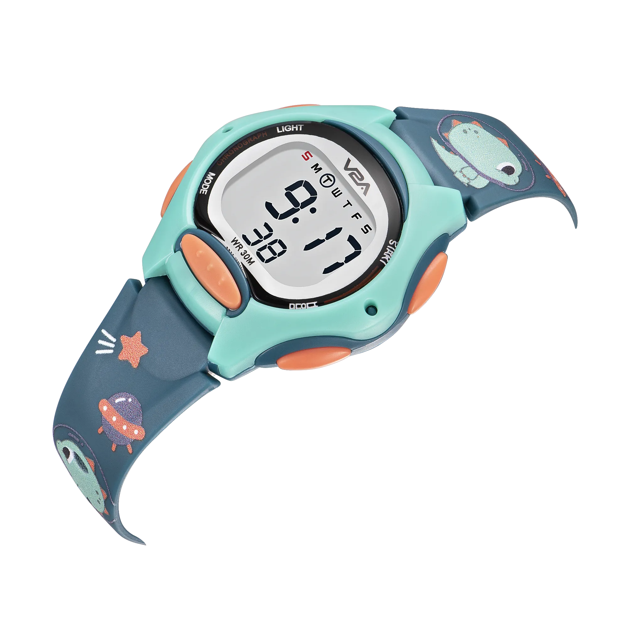 V2A Digital Watch for Boys – Kids Between 3 to 10 Years of Age Multi-Functional 30 M Waterproof Digital Sports Watches for Boys| Watch for Kids Age 3 5 6 7 8